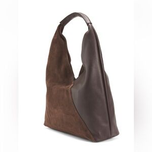 🤎 BRUNO MAGLI Made In Italy Suede Mirabella Hobo Bag NWT